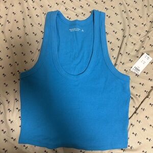 Abercrombie Soft A&F Essentials Crop Tank